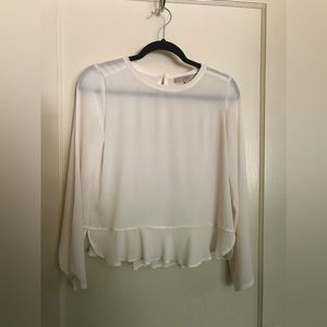 Loft long-sleeve blouse